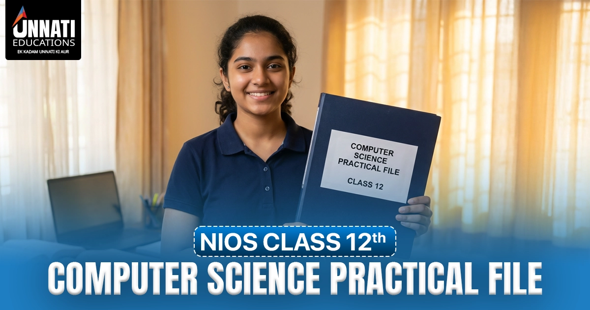 Nios Computer Science Practical File for Class 12 PDF